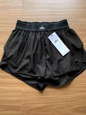 ALO Match Point Shorts in Black